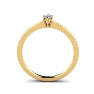 Anillo de compromiso solitario